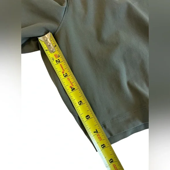 Lululemon Commission Short Men Size 31 Olive Green Style M7AFMS Inseam 7 inch - Picture 6 of 10